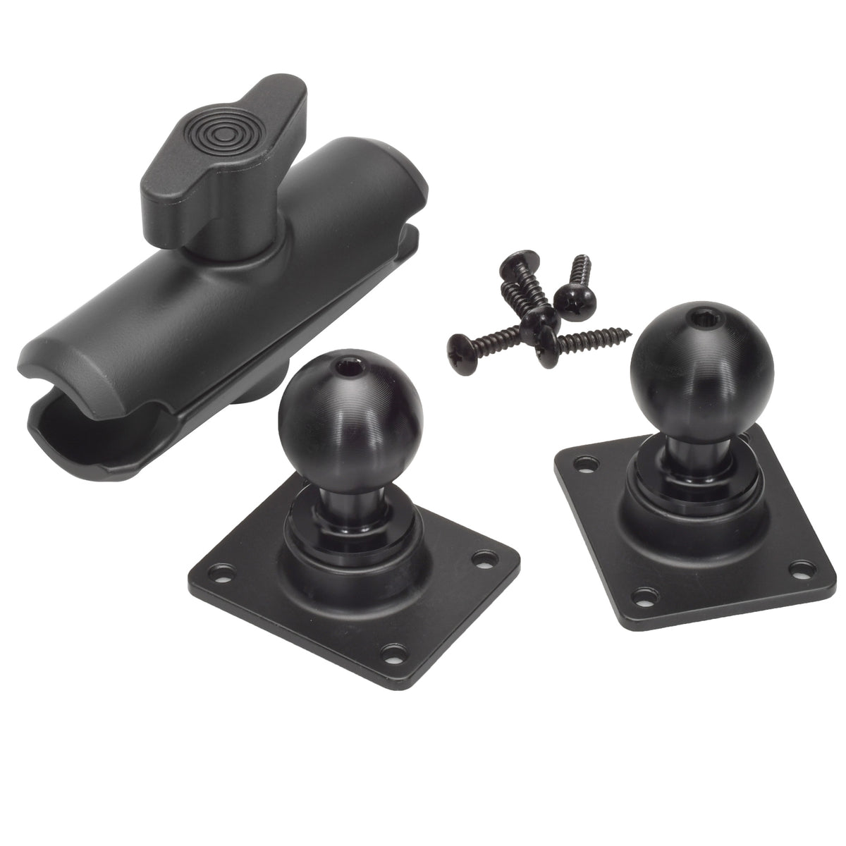 6-Inch Ball Mount Set with Two 1-Inch Balls and 3.75-Inch Post