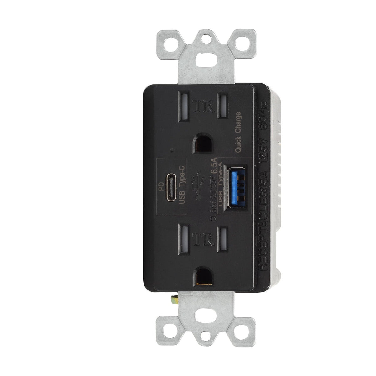Magnadyne WC-601 | Dual Port USB Charger - Tamper Resistant AC Outlet - Magnadyne
