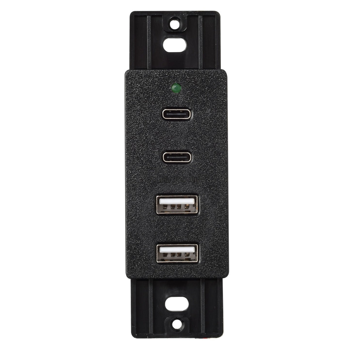 Magnadyne WCP - USBAC - B | Wall Mount Dual USB A & C Charger | 4 Ports & Wall Plate - Magnadyne
