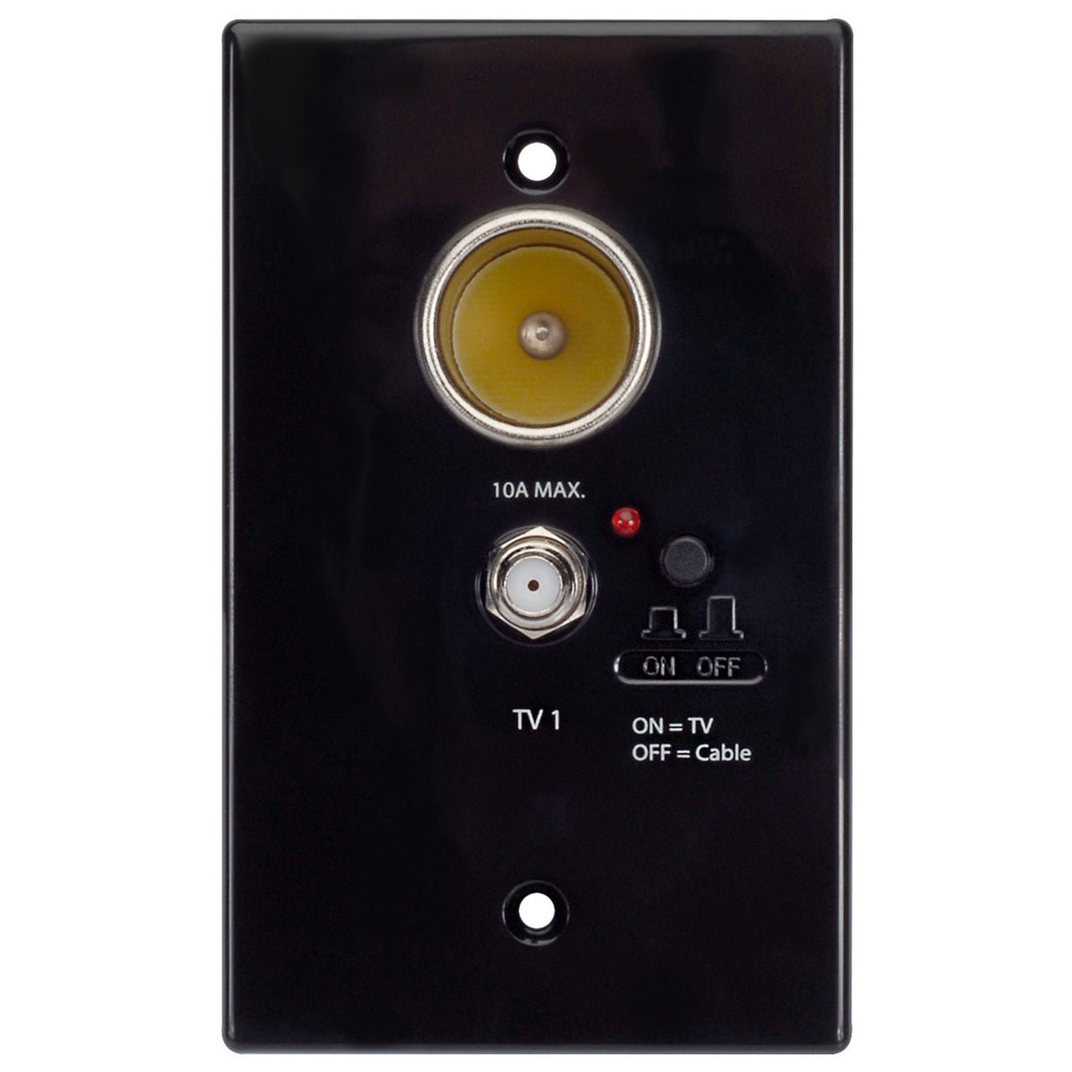 Magnadyne WS-12V | 12V Power Outlet | Antenna Distribution Wall Plate - Magnadyne