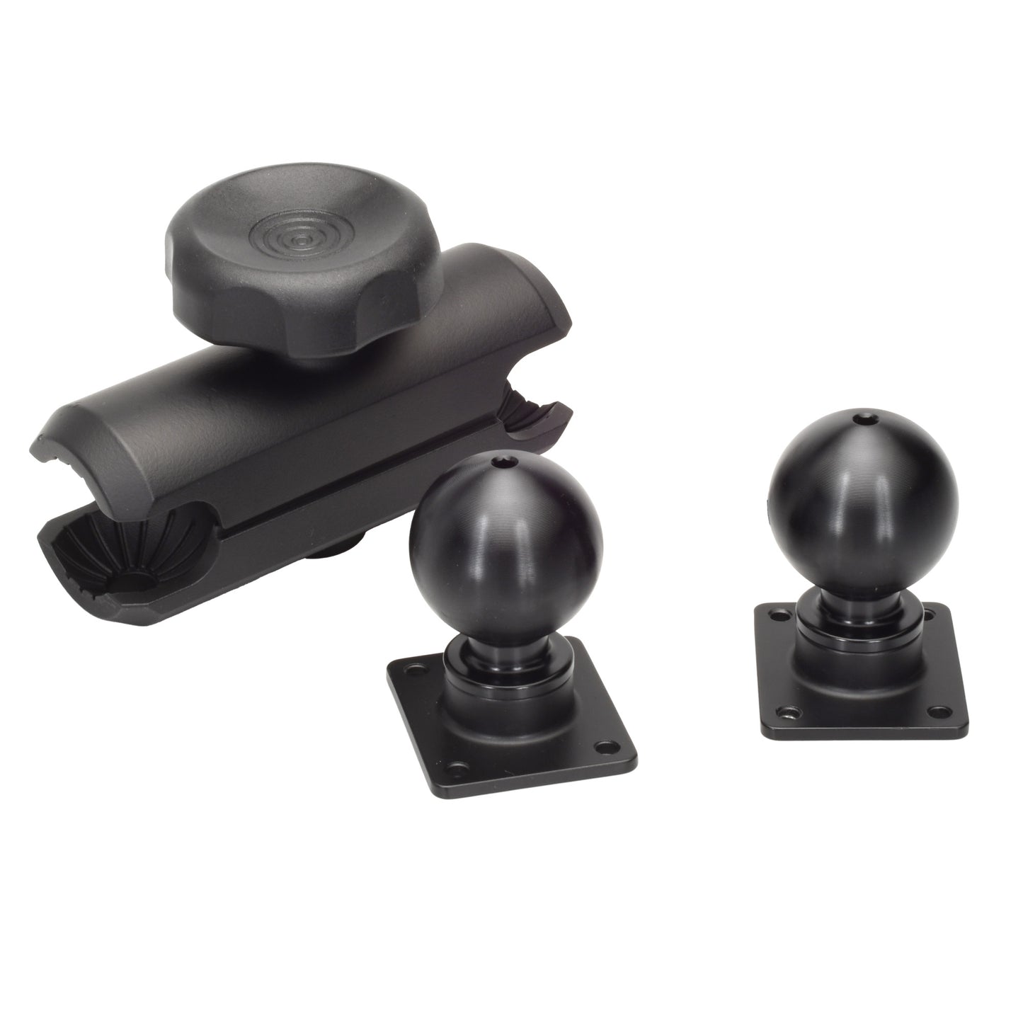 Truck-Link 7.4"Metal Pedestal Mount Assembly Including Two 1.5” (38mm) Balls & Amps Pattern Bases