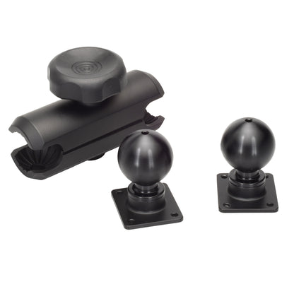 Truck-Link 7.4"Metal Pedestal Mount Assembly Including Two 1.5” (38mm) Balls & Amps Pattern Bases