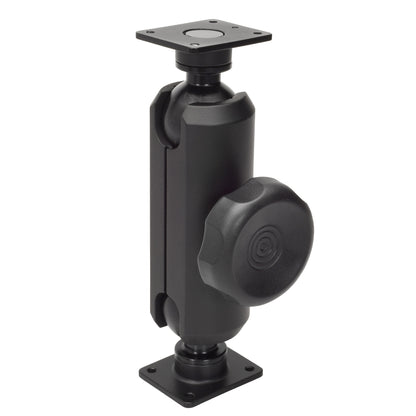 Truck-Link 7.4"Metal Pedestal Mount Assembly Including Two 1.5” (38mm) Balls & Amps Pattern Bases