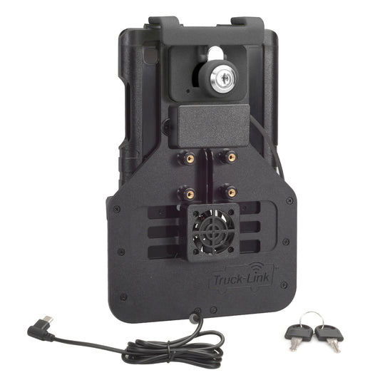 Truck-Link Easy Slide Locking Heating / Cooling Tablet Cradle Holder for Sub 9" Tablets
