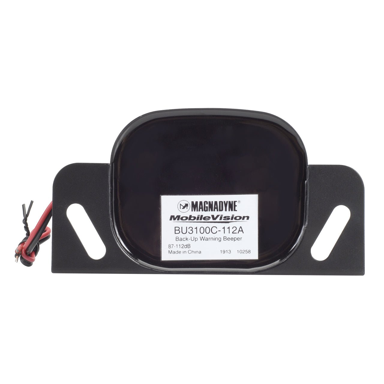 Magnadyne BU3100C-112A | 87dB - 112dB Water-Resistant Backup Warning Siren - Magnadyne