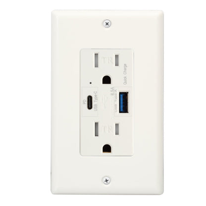 Magnadyne WC-601 | Dual Port USB Charger - Tamper Resistant AC Outlet - Magnadyne