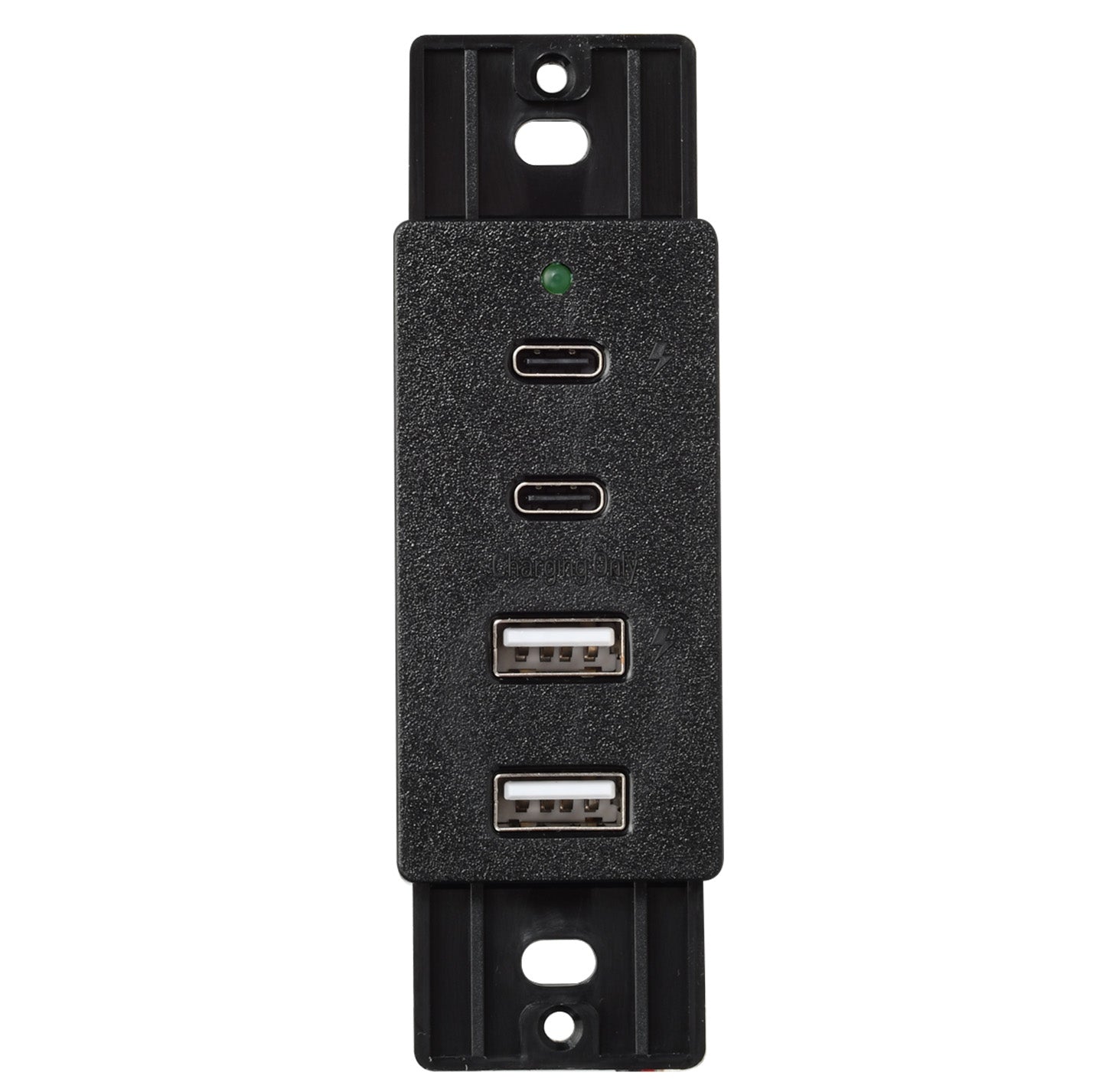 Magnadyne WCP - USBAC - B | Wall Mount Dual USB A & C Charger | 4 Ports & Wall Plate - Magnadyne