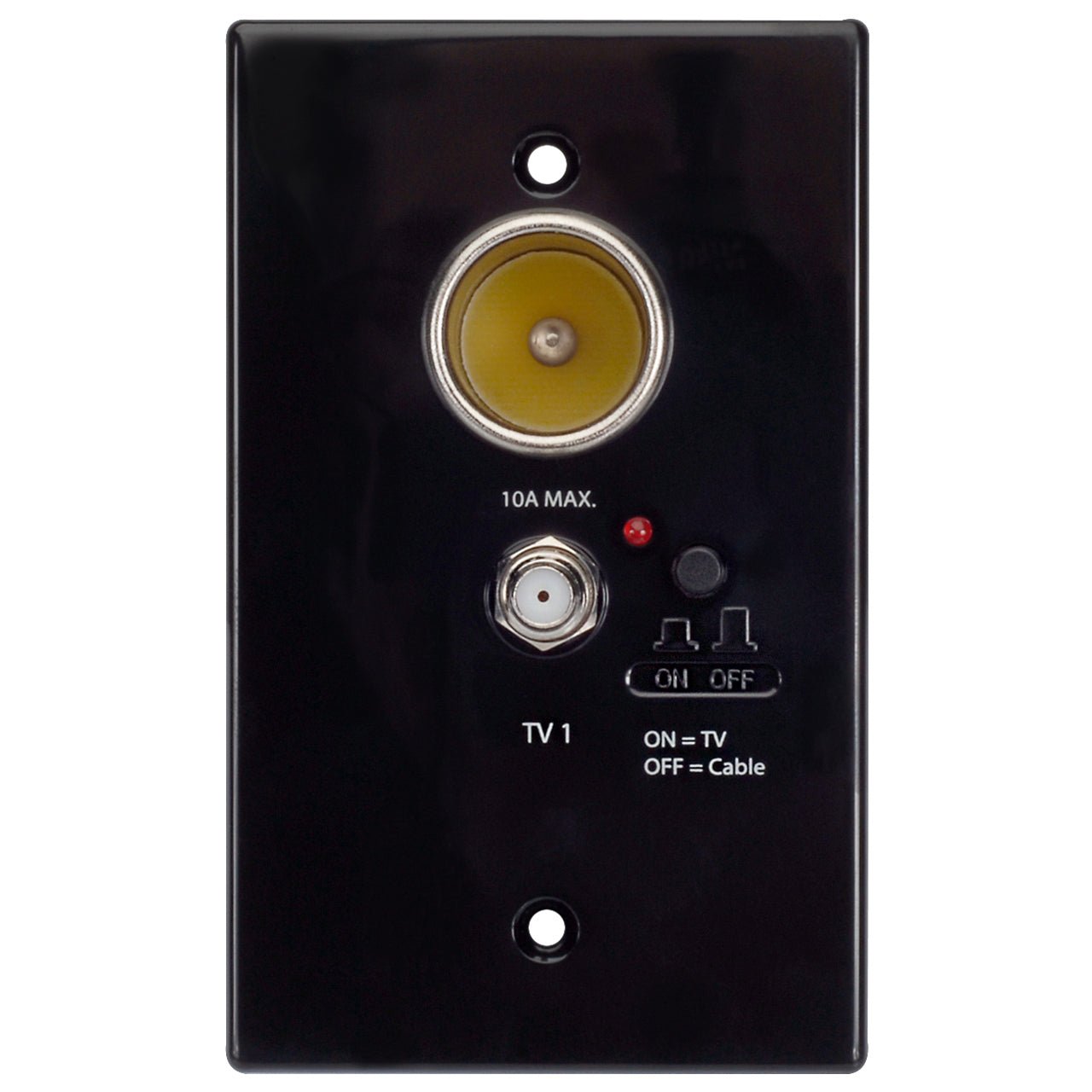 Magnadyne WS-12V | 12V Power Outlet | Antenna Distribution Wall Plate - Magnadyne